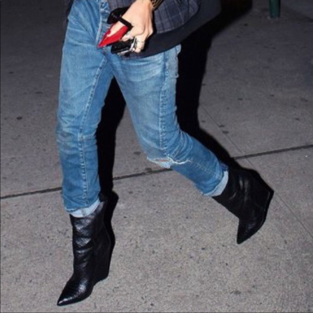 Authentic Giuseppe Zanotti Python Booties Size 36 - image 8